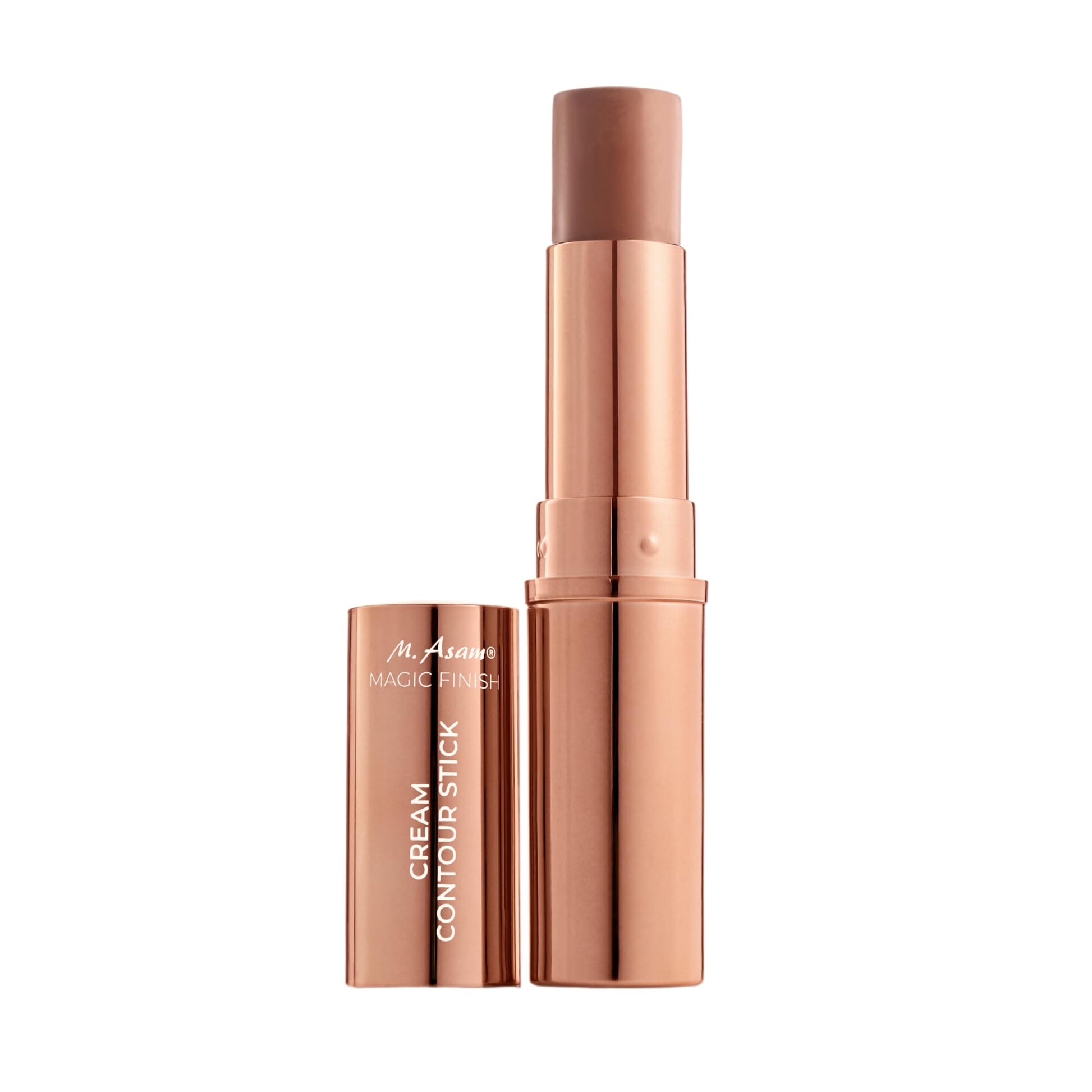 M. Asam MAGIC FINISH Cream Contour Stick medium-dark (0.28 Oz)- creamy contour stick for a defined face shape, creates optical shadows, bronzer stick with moisturizing hyaluronic acid, vegan M. AsamAu supplements