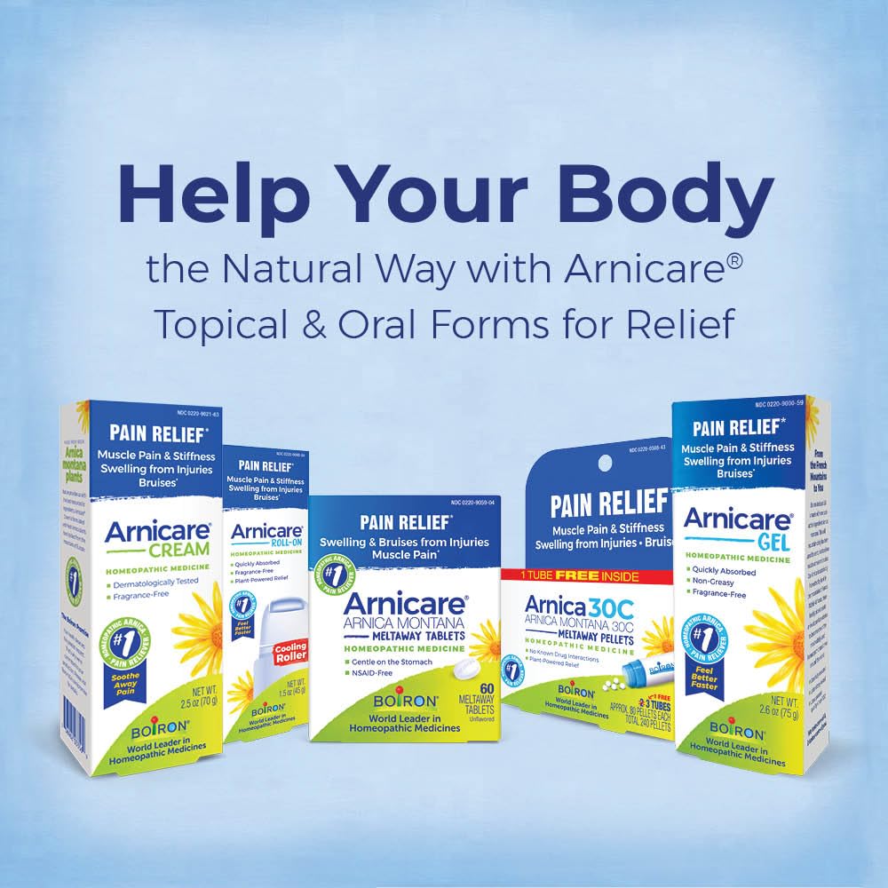 Boiron Arnicare Gel - Non-Greasy and Fragrance-Free - 2.6 oz BoironAu supplements