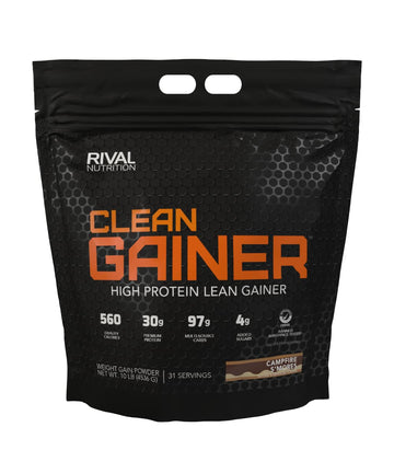 Rivalus Clean Gainer, S'Mores, 10 Pound RivalusUS supplements