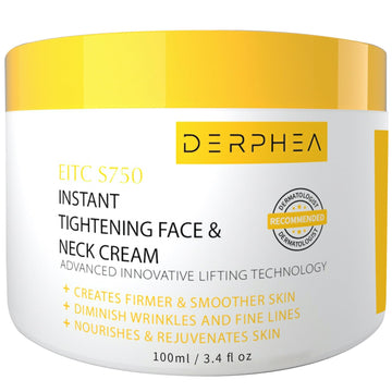 DERPHEA Neck Cream, Face Firming Cream, Face & Neck Cream, Advanced Skin Tightening DERPHEAUS supplements