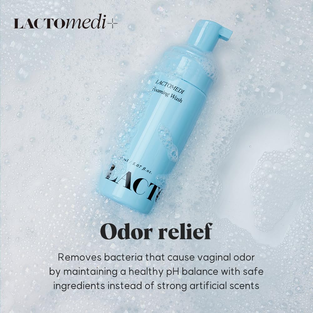 LACTOMEDI Feminine Foaming Wash | Gentle Foam Cleanser for Intimate Hygiene | pH-Balanced Formula LACTOMEDIAu supplements