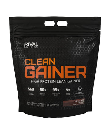 Rivalus Clean Gainer - Chocolate Fudge 10 Pound - Delicious Lean Mass Gainer RivalusUS supplements