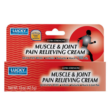 Lucky Super Soft Muscle & Joint Pain Relieving Cream, 1.5 Ounce Lucky Super SoftAu supplements