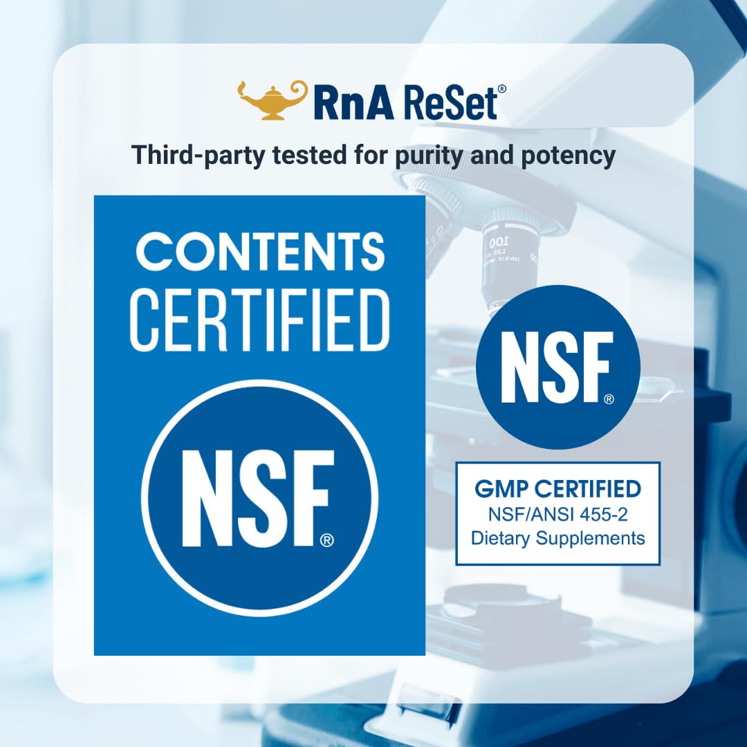 RnA ReSet ReMag & ReMyte – Liquid Magnesium and Multi-Mineral Supplement Bundle, 8.1 Fl Oz Each (2-Pack) NSF Certified RnA ReSetAu supplements