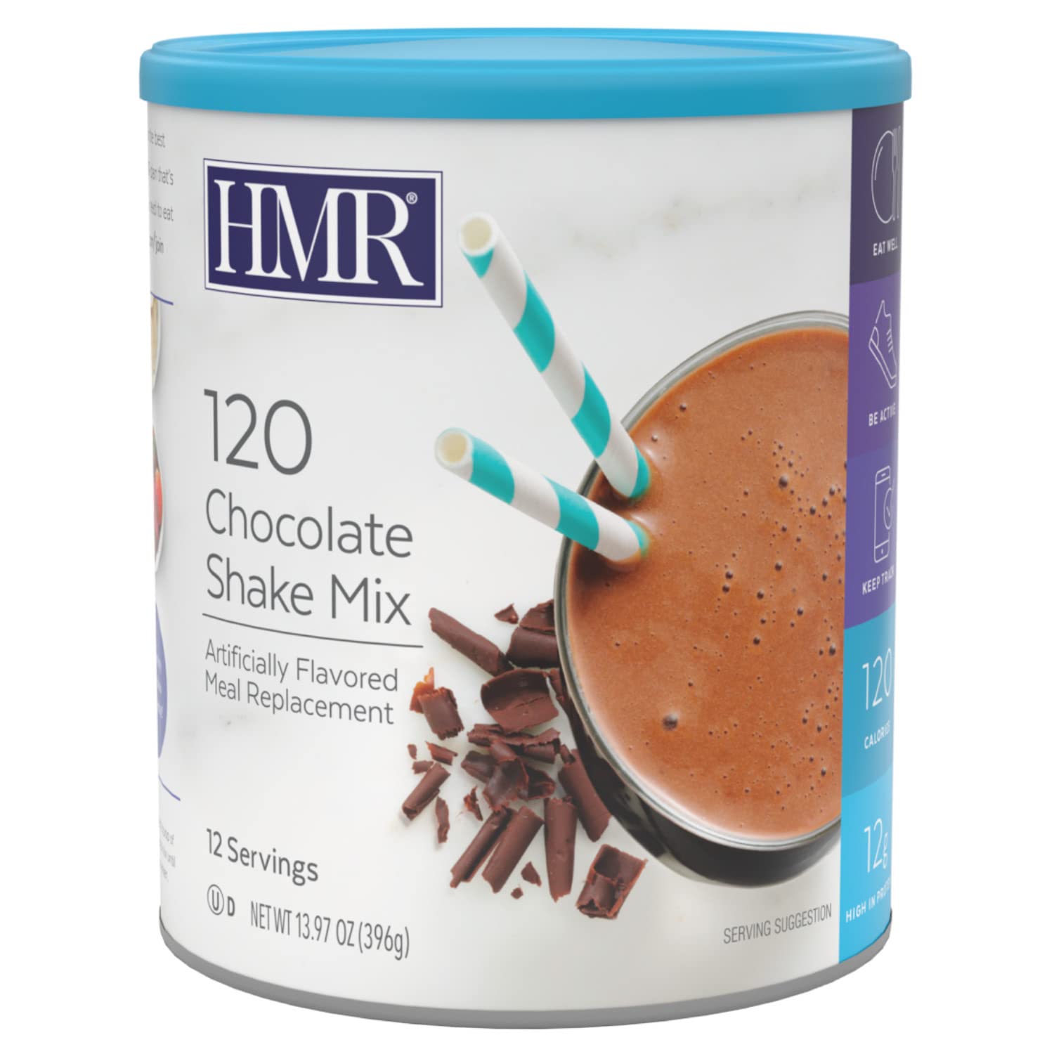 HMR 120 "Classic" Shake Meal Replacement Powder | Chocolate Shake Mix to Support HMRUS supplements