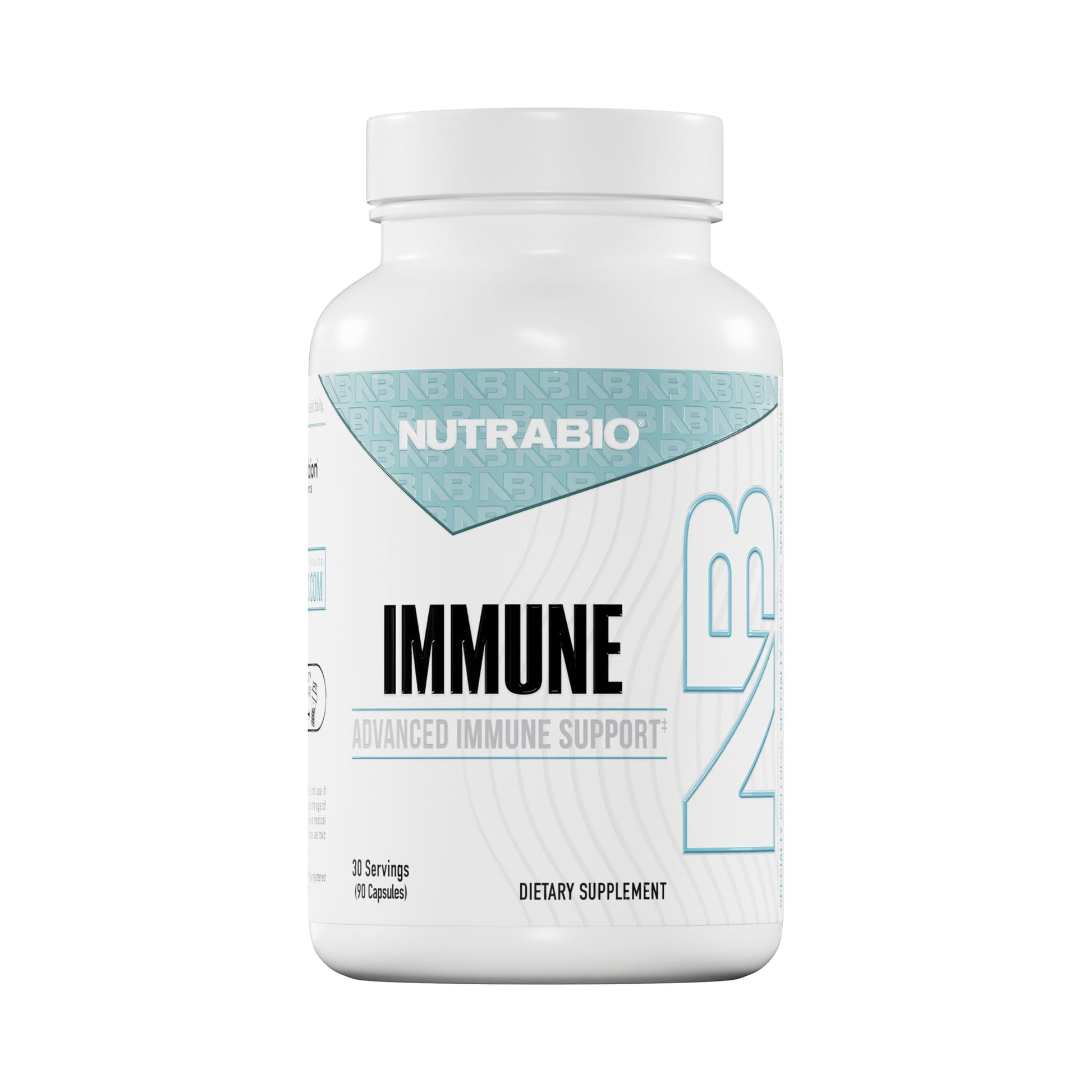 NutraBio Immune Support Supplement with EpiCor - 90 Vegetable Capsules NutraBioAu supplements
