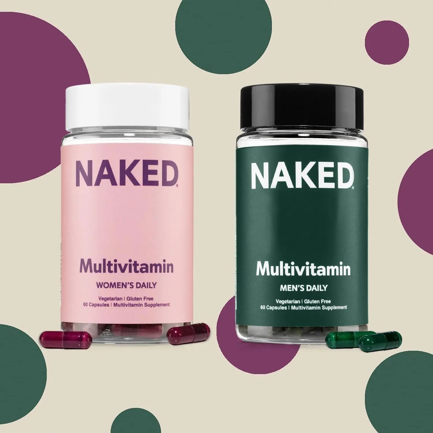 NAKED Nutrition Women's Multi - Daily Multivitamin - Vitamins A, C, E, Selenium, Zinc, Fruit and Super Green Extracts, to Boost Immune Support NAKEDAu supplements