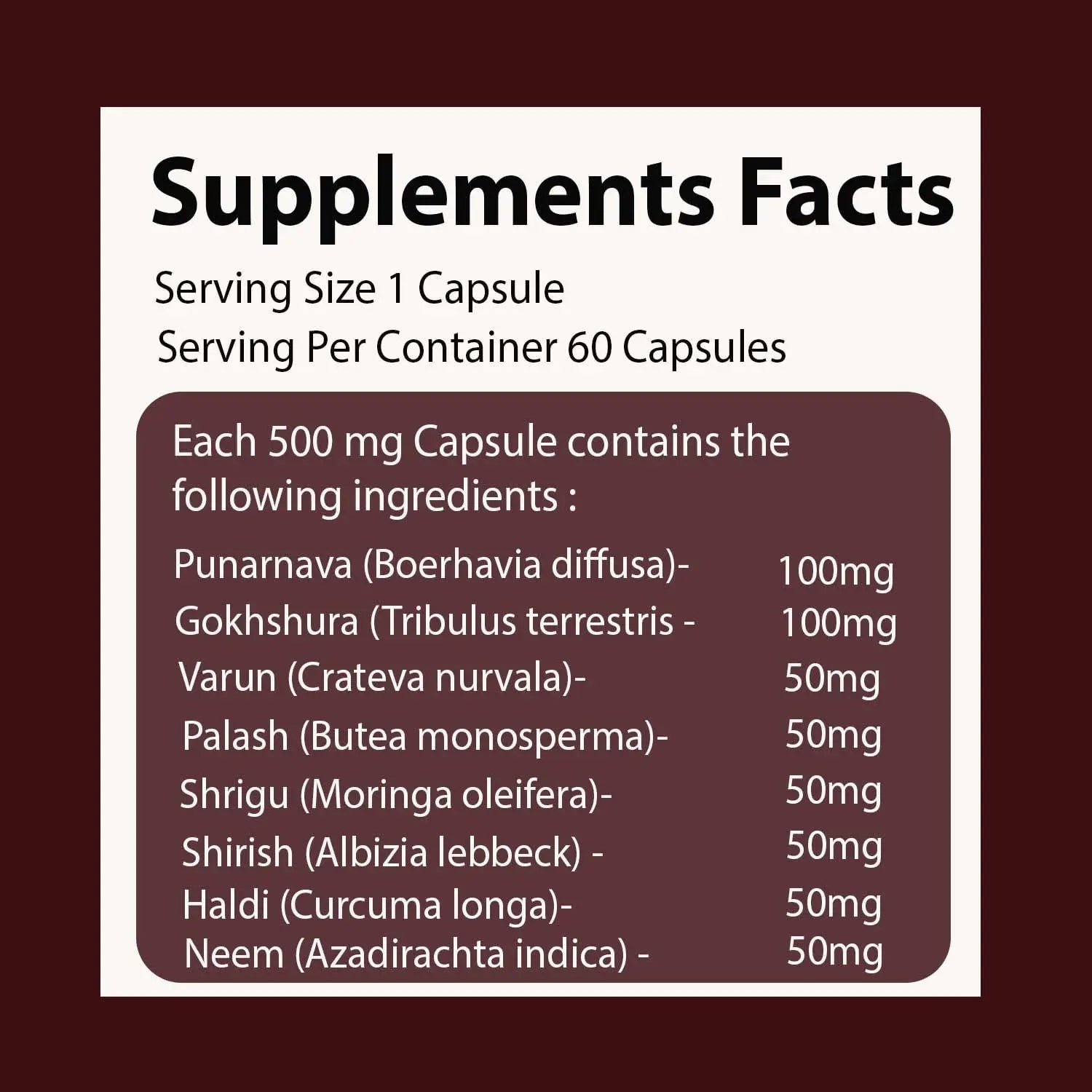 VEDIKROOTS UroEase | Ayurvedic Herbal Supplement for Kidney Health & Uric Acid Levels | Supports Urinary Tract Health | 60 Veg Capsules VEDIKROOTSAu supplements