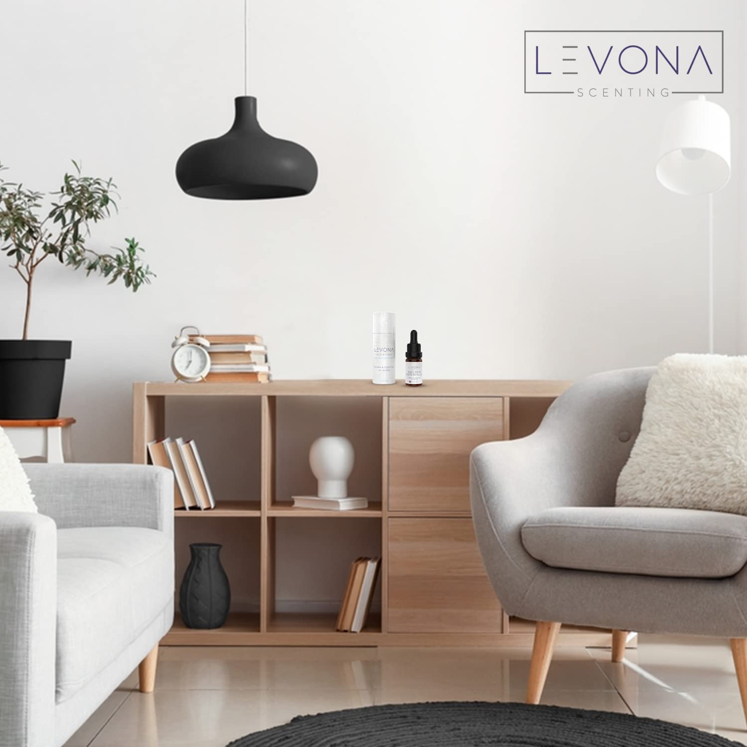 Levona Scent Pure Essential Oils for Diffusers for Home, Hotel & Office - Golden Waterfalls LEVONA SCENTAu supplements