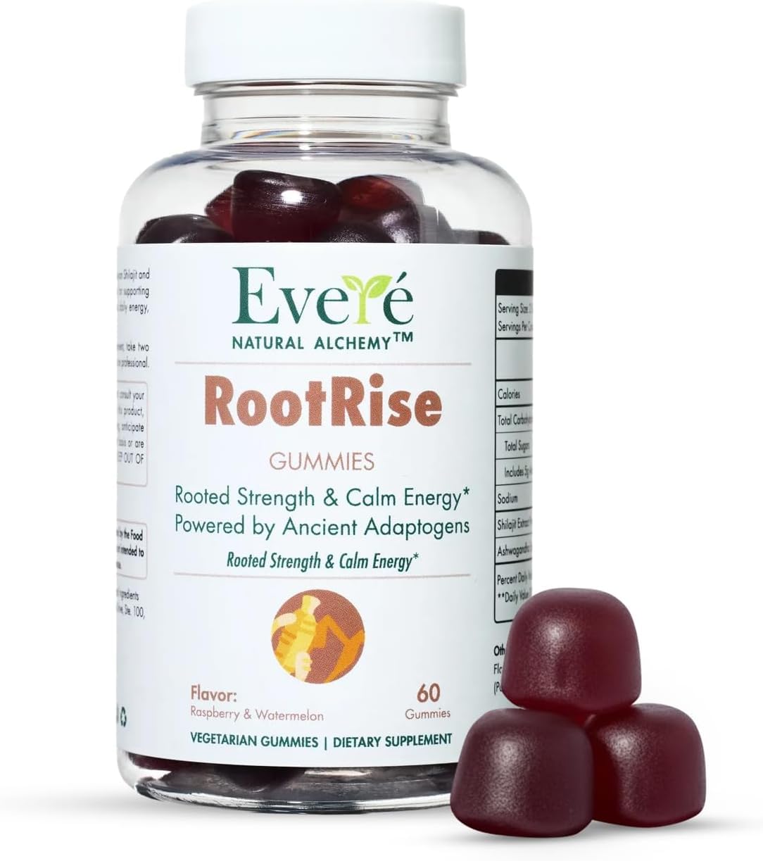 The EverÉ Natural Alchemy Evere RootRise Gummies - Shilajit + Ashwagandha Gummies The EverÉ Natural AlchemyAu supplements