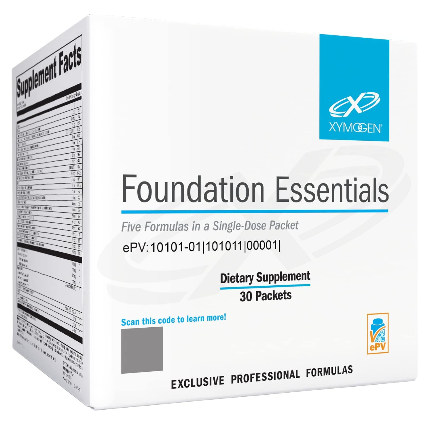 XYMOGEN Foundation Essentials - Daily Supplement Packets for Overall Health - Fish Oil, Magnesium & Probiotics - Travel-Friendly - Gluten-Free & Non-GMO - 30 Packets XYMOGENAu supplements