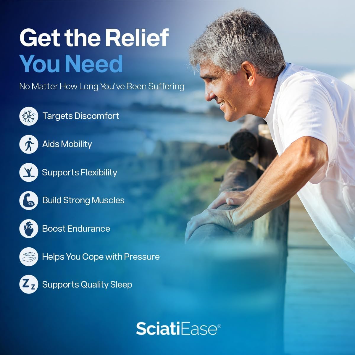 SciatiEase Sciatic Nerve Health Support Sciatic Nerve Supplement SciatiEaseUS supplements