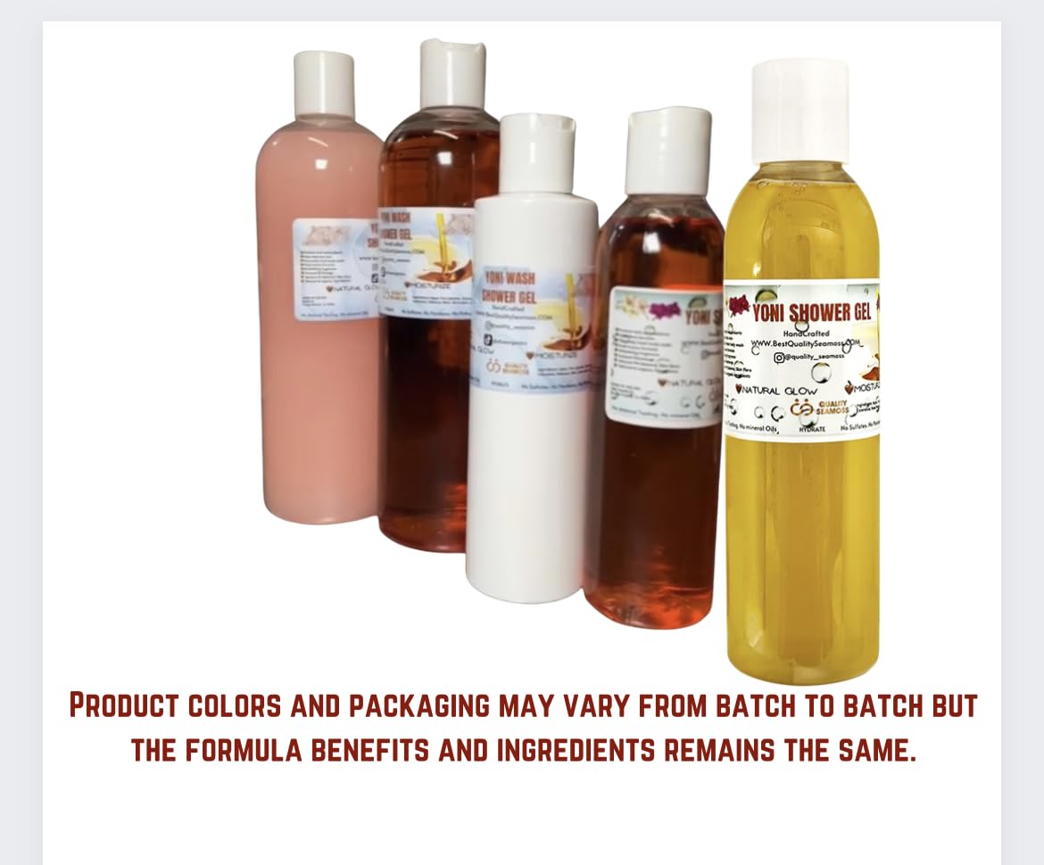 Ph Balance Feminine Wash - Vee Health & Yoni Wash Shower Gel- Use with Yoni Oil. Moisturizing Calendula Quality Seamoss and Yoni OilAu supplements