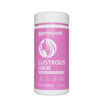 UpNourish Hair Growth Vitamins for Women - Proven Hair Supplement with KERANAT, DHT Blocker PHYTOPIN, Biotin 5000 mcg & SOD, Hair Vitamins for Faster Hair Growth, Hair Loss & Thinning Hair - 90 ct UpNourishAu supplements