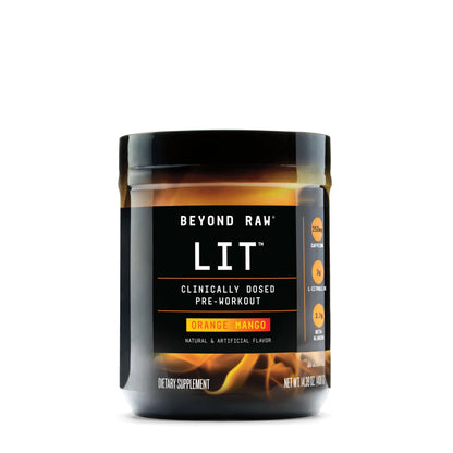BEYOND RAW LIT | Clinically Dosed Pre-Workout Powder | Contains Caffeine BEYOND RAWUS supplements