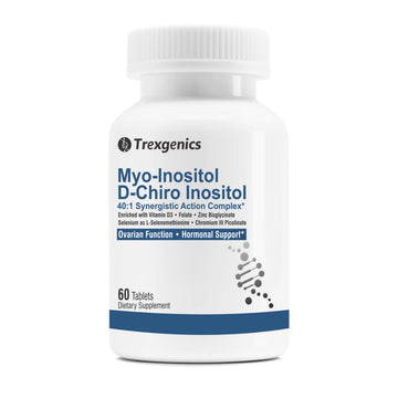 Trexgenics SYNERGISTIC & ADVANCED PCOS Support Myo-Inositol 1000 mg, D-Chiro TrexgenicsUS supplements
