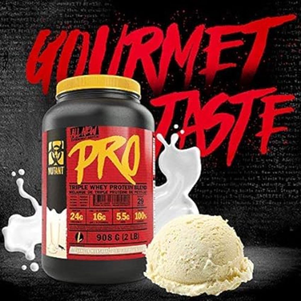 Mutant Pro – Triple Whey Protein Supplement – Time-Released for Enhanced Amino Acid Absorption MutantAu supplements