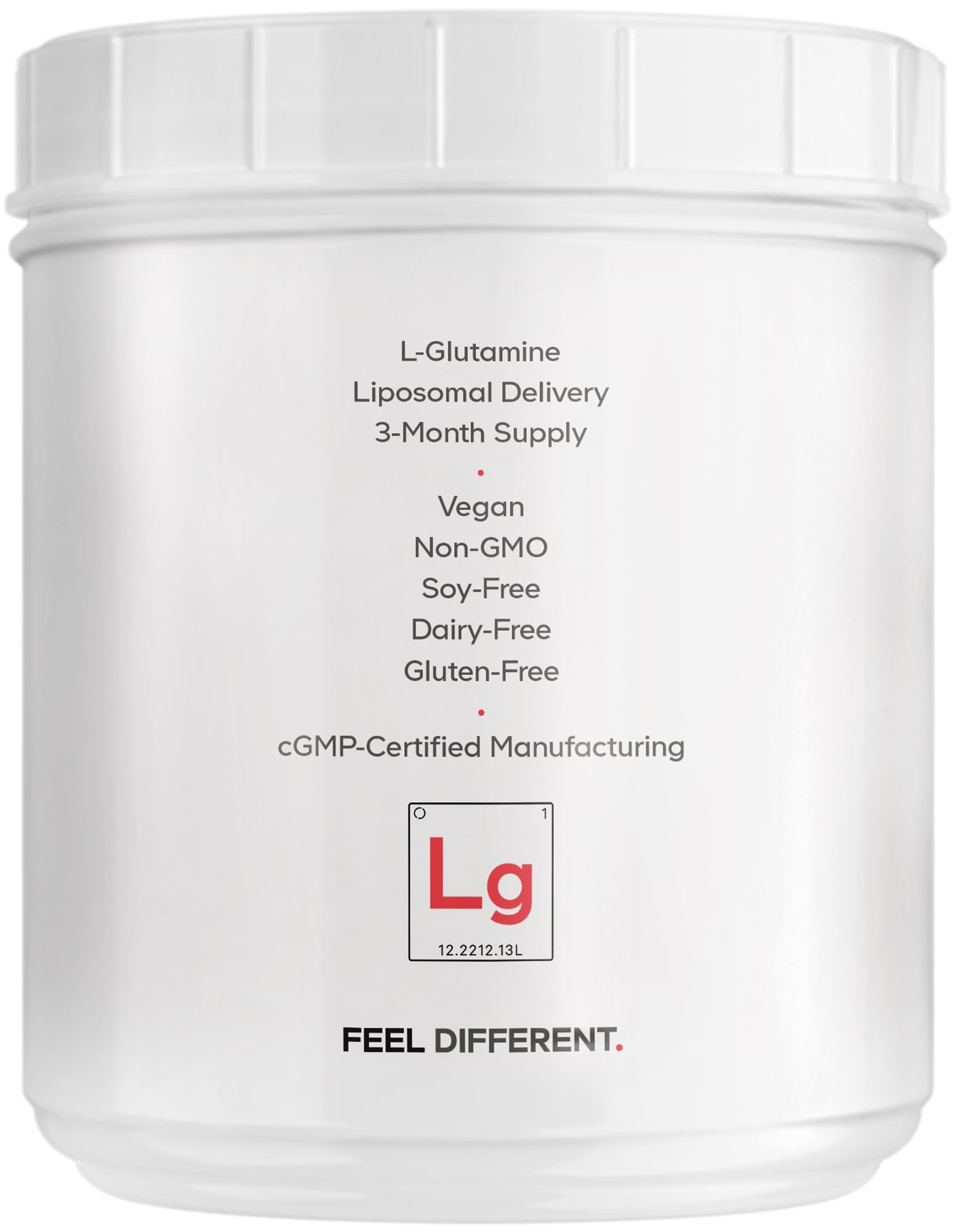 Codeage Liposomal L-Glutamine Powder - High-Potency L-Glutamine 5,000 mg per Serving - 3-Month Supply - Liposomal Delivery, Free-Form Amino Acid, Unflavored Glutamine - Non-GMO Gluten-Free - 16.67 oz CodeageAu supplements