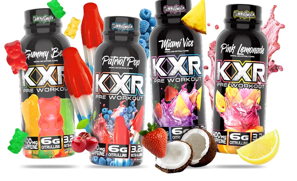 VMI Sports KXR High Stimulant Pre-Workout Energy Ready to Drink 400mg Caffeine VMI SportsAu supplements
