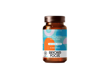 Ultra Life Sport - Beyond Focus Organic Mushroom Supplement - 30 Capsule Brain Supplements for Memory and Focus - 100% Vegan, Non-GMO - Memory Booster with Bacopa, Cordyceps, & Lion’s Mane Ultra Life SportAu supplements