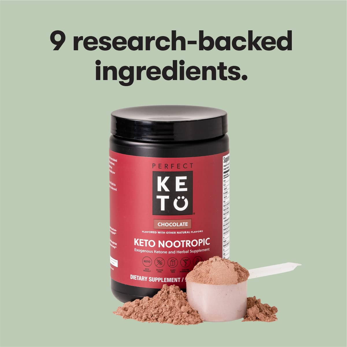 Perfect Keto Nootropic Brain Supplement - Enhance Focus and Energy, Boost Concentrati Perfect KetoUS supplements