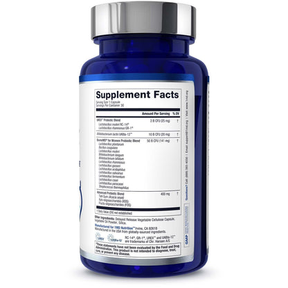 1MD Nutrition BiomeMD Probiotics for Women - Daily Prebiotics and Probiotics for Women - More Than 60 Billion CFUs, 15 Strains - Womens Probiotic to Support Urinary 1MD NutritionUS supplements