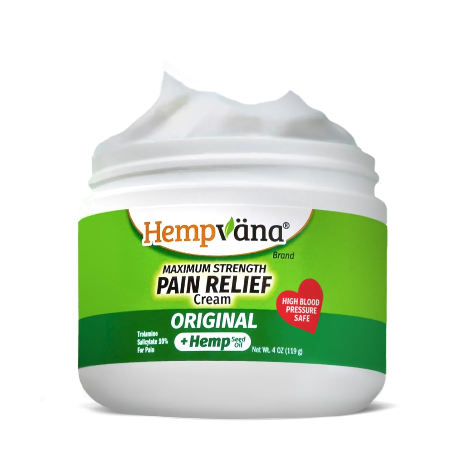 Hempvana Maximum Strength Relief Cream. Hemp Seed Oil for Muscles & Joints, AS SEEN ON TV, Odor-Free, Non-Greasy, Long-Lasting Relief HempvanaAu supplements