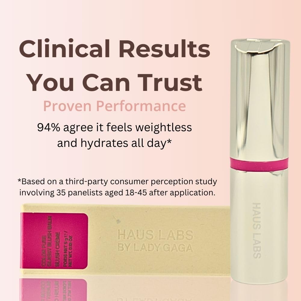Haus Labs Color Fuse Longwear Hydrating Glassy Lip + Cheek Blush Balm Stick - Glassy Pitaya Haus LaboratoriesAu supplements