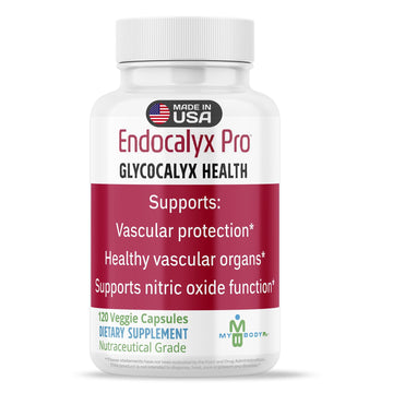 MYBODYRX Endocalyx Pro Supplement – Endothelial Glycocalyx Support 120 Capsules - Vascular & Microcirculation Health – Clinically-Studied – Patented – Supports Nitric Oxide Functions MYBODYRXAu supplements