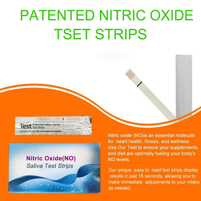 Nitric Oxide Test Strips [25strips]- Nitric Oxide Indicator Strips Work by Measuring The TONNYLABUS supplements