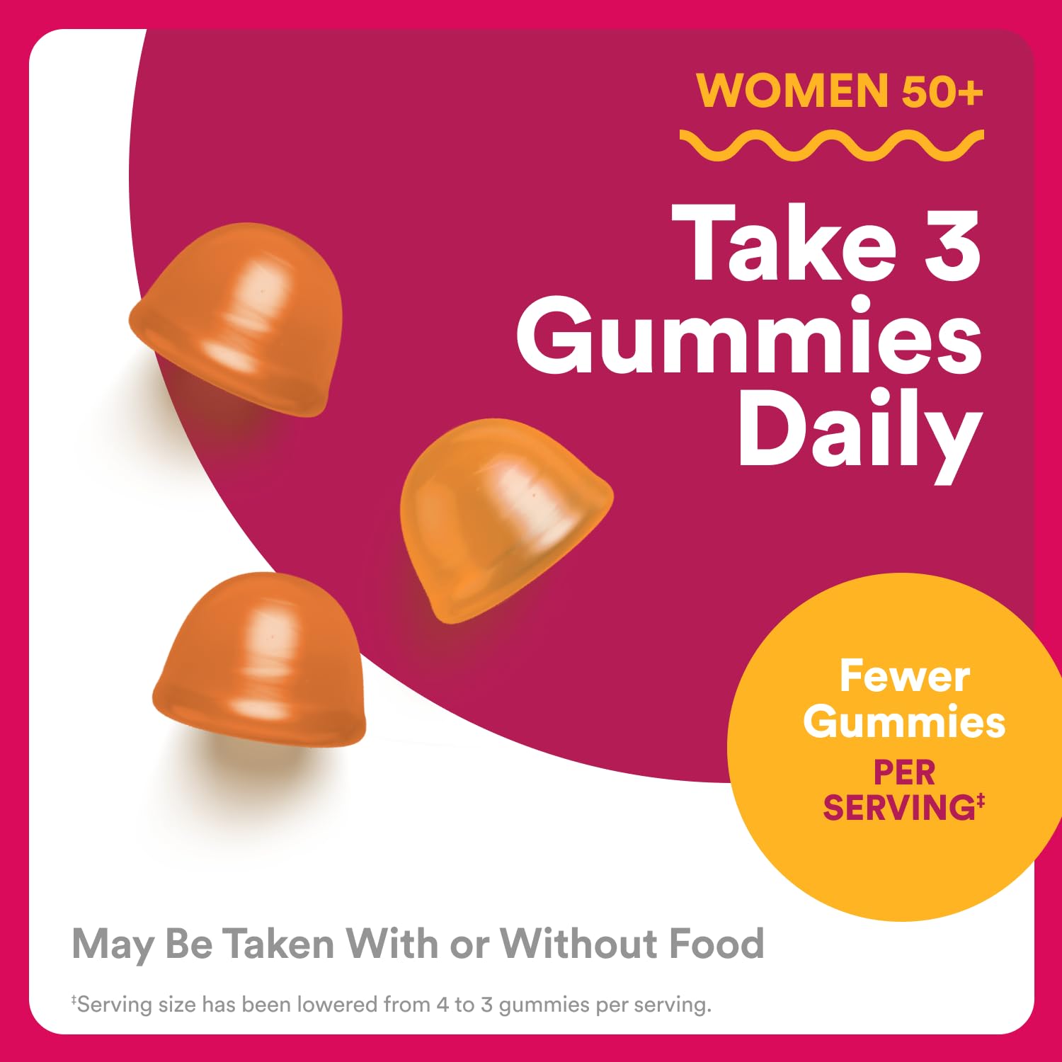 SmartyPants Multivitamin Gummy for Women 50 and Over - Improved Formula: Omega 3 (DHA/EPA), Methylfolate, CoQ10, Vitamin D3, C SmartyPantsAu supplements