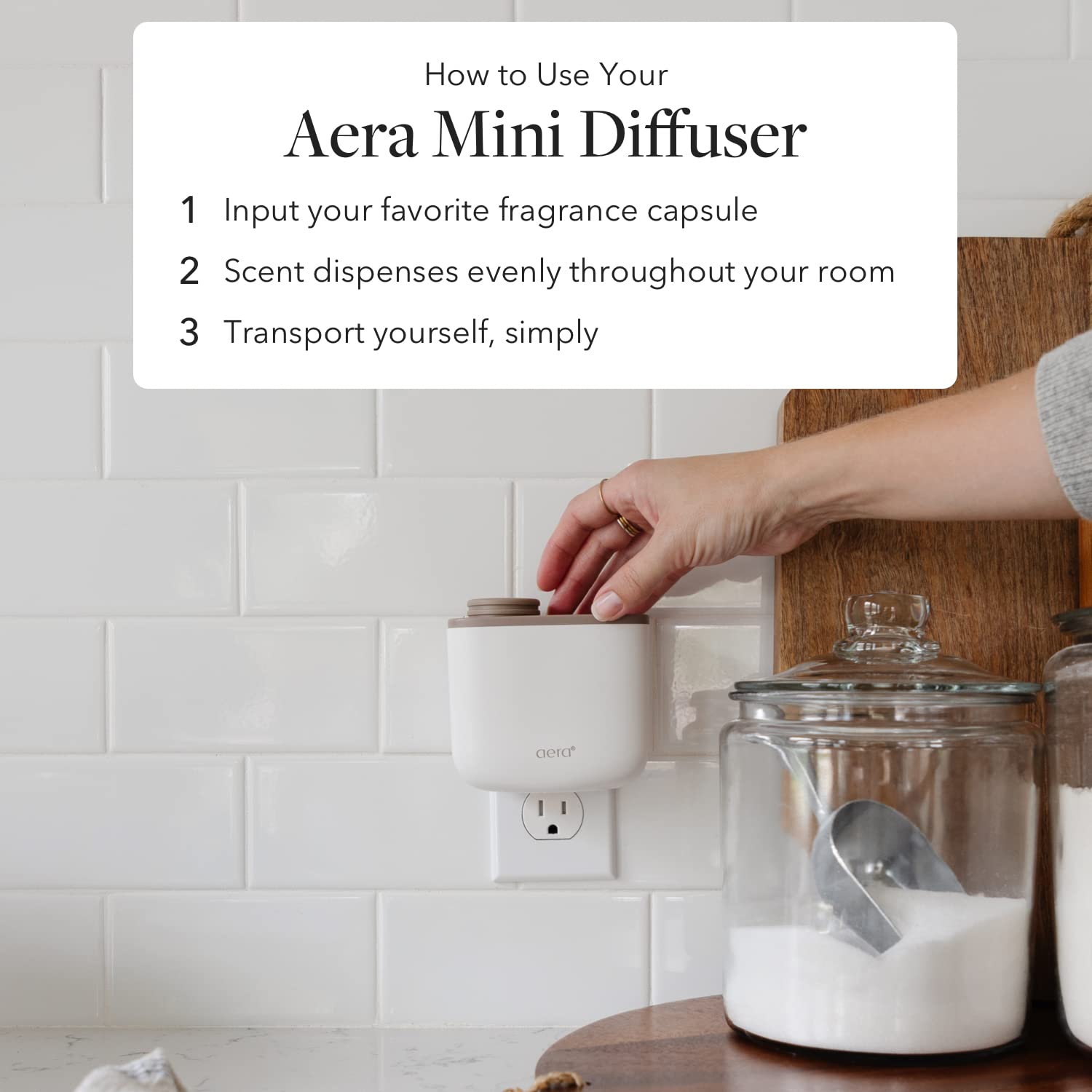 Aera Mini Watermelon Spritz Fragrance Scent Refill - Notes of Lime and Watermelon - Works AERAAu supplements