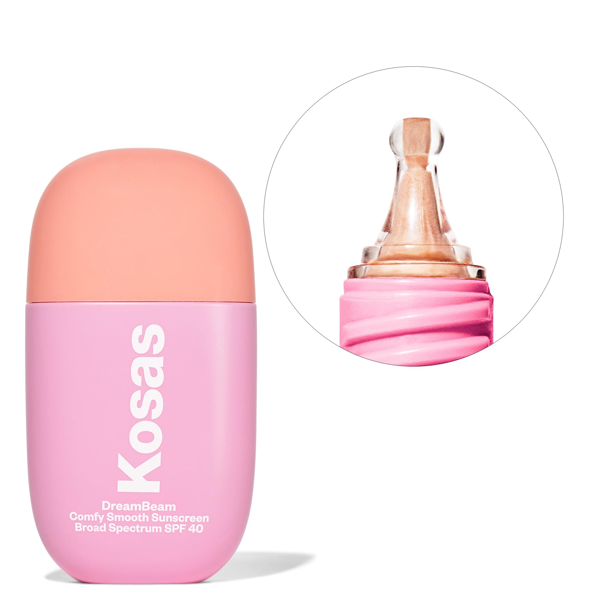 Kosas DreamBeam SPF 40 Mineral Sunscreen for Face + Makeup Prep – Lightweight Hydrating Sun Protection, 40 ml KosasAu supplements