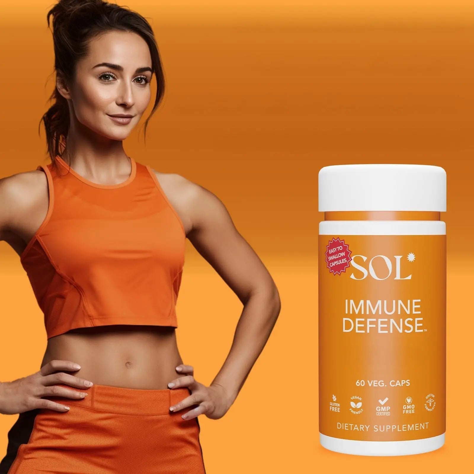 Immune Defense Supplement: Clears Allergens, Builds Strong Immune System, 15X More Powerful, Astragalus, Goto Kola, Andrographis Sol NutritionAu supplements