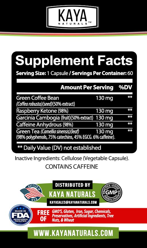 Kaya Naturals Best Sellers Blend - Increase Energy to Burn Belly Fat | Improve Healthy Kaya NaturalsUS supplements