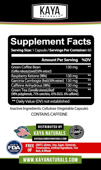 Kaya Naturals Best Sellers Blend - Increase Energy to Burn Belly Fat | Improve Healthy Kaya NaturalsUS supplements
