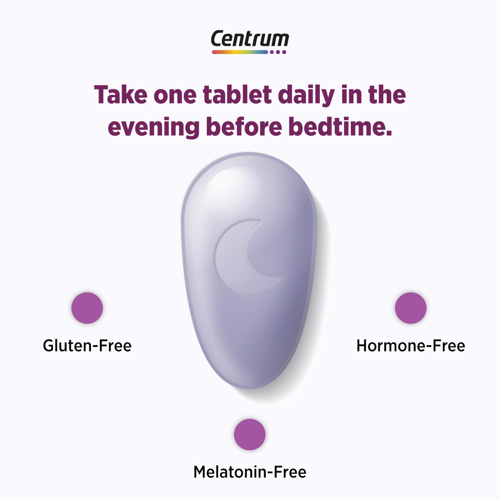 Centrum Restful Sleep Menopause Support Tablets, Supplement with Clinically Studied DailyZz and geniVida, 28 Count CentrumAu supplements