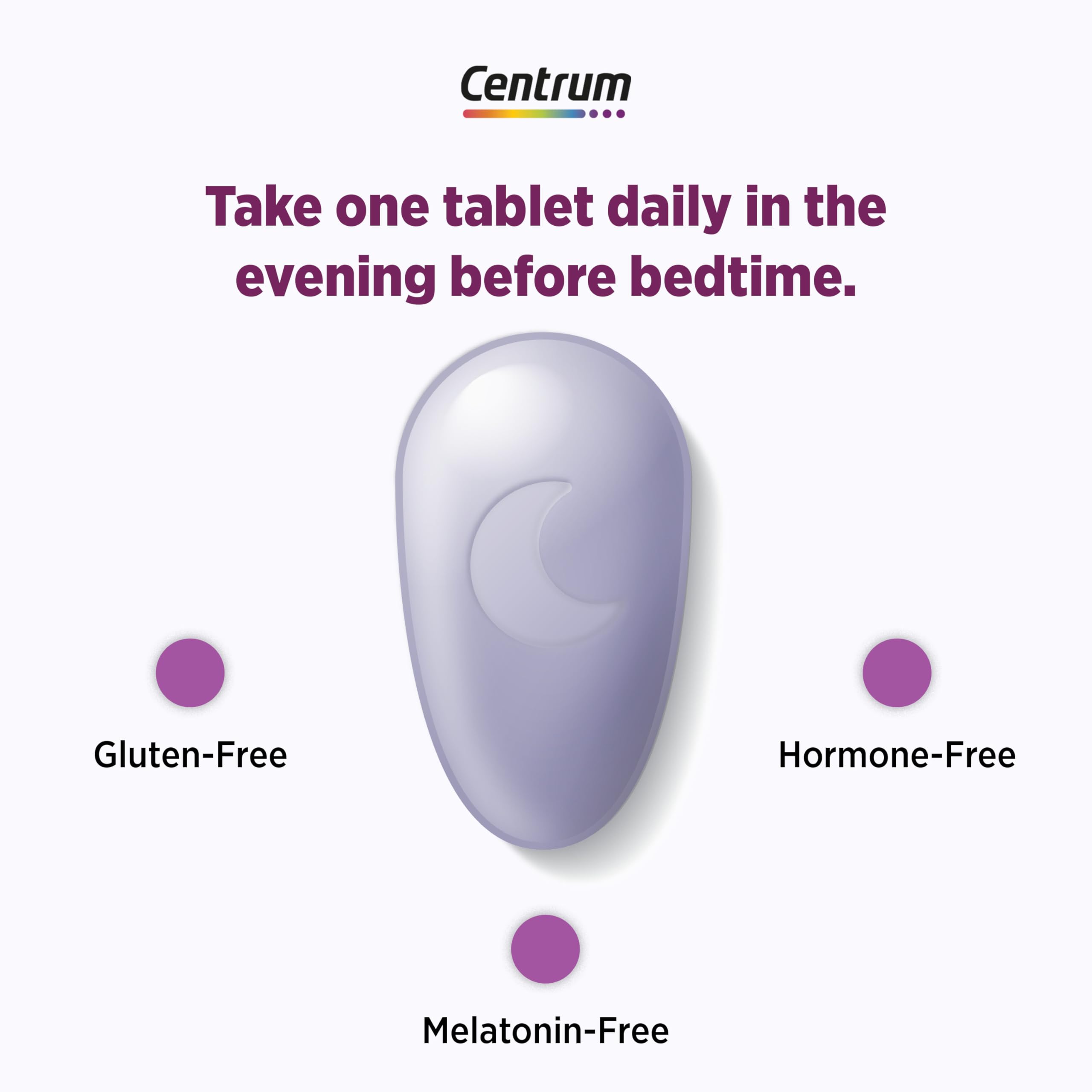 Centrum Restful Sleep Menopause Support Tablets, Supplement with Clinically Studied DailyZz and geniVida, 28 Count CentrumAu supplements
