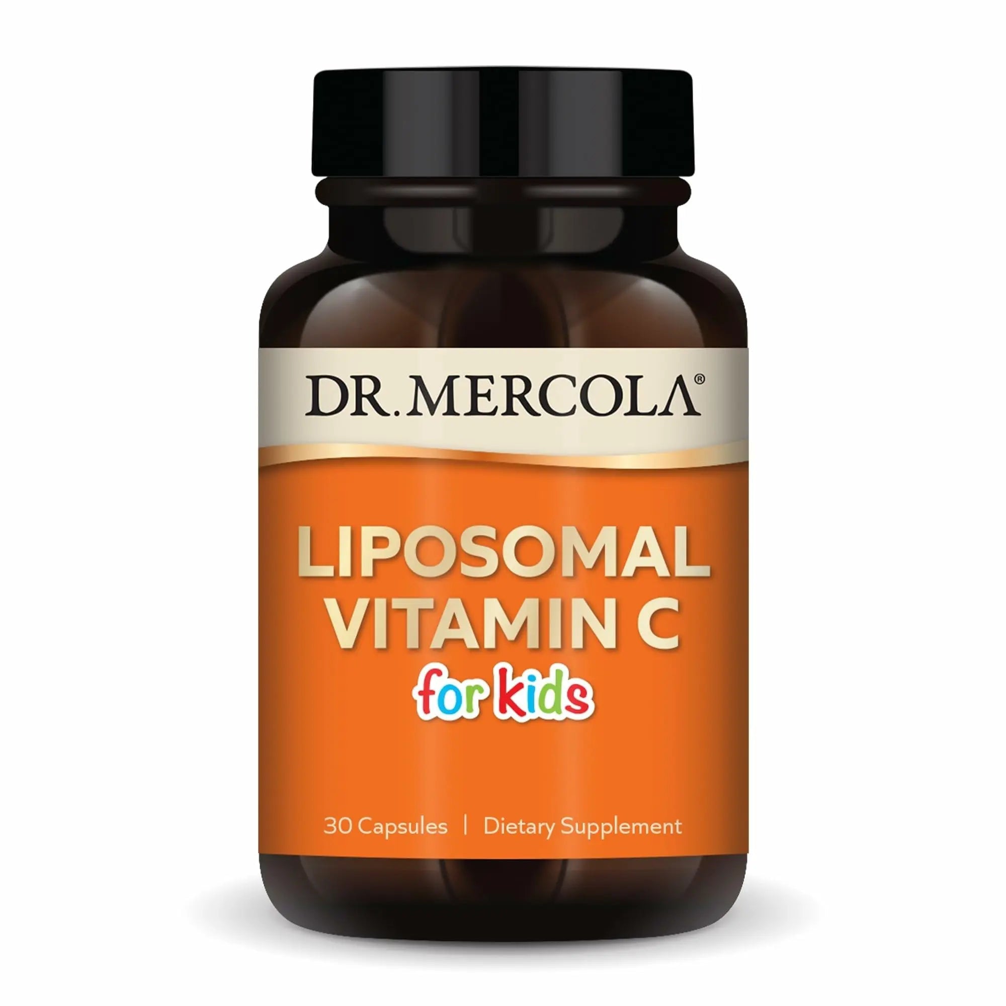 Dr. Mercola Liposomal Vitamin C for Kids - 125 mg Vitamin C - Supports Immune & Brain Function - Liposomal Delivery Dr. MercolaAu supplements