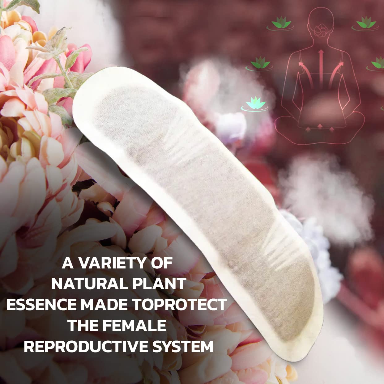 Premium Natural Organic Herbal Cotton Panty Liners for Women - Unscented, Thin, Cruelty-Free Organic Herbal Panty LinerAu supplements