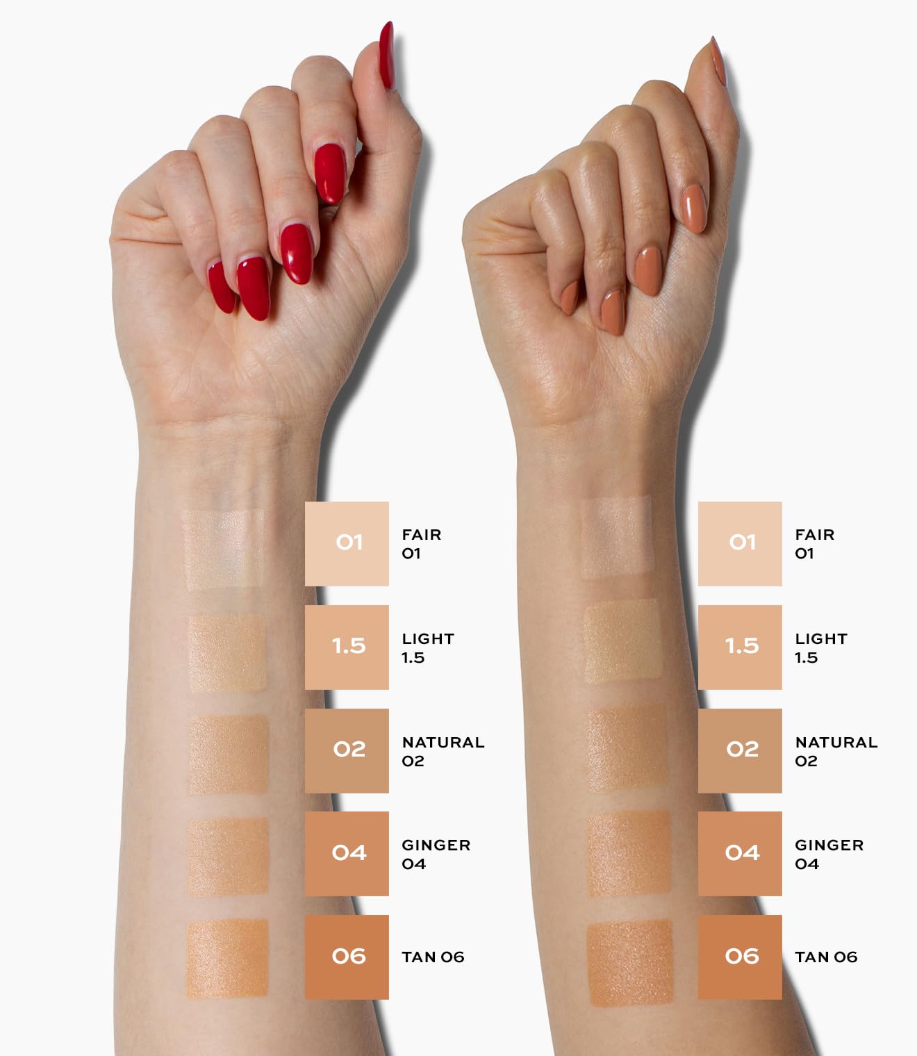 MAKE Beauty Diffusion Dew Skin Tint. Sheer to Medium Coverage Radiant Finish. Blurring, Smoothing, and Brightening for Glowing Complexion. Enhanced with Niacinamide and Adenosine. Tan 06 MAKEAu supplements