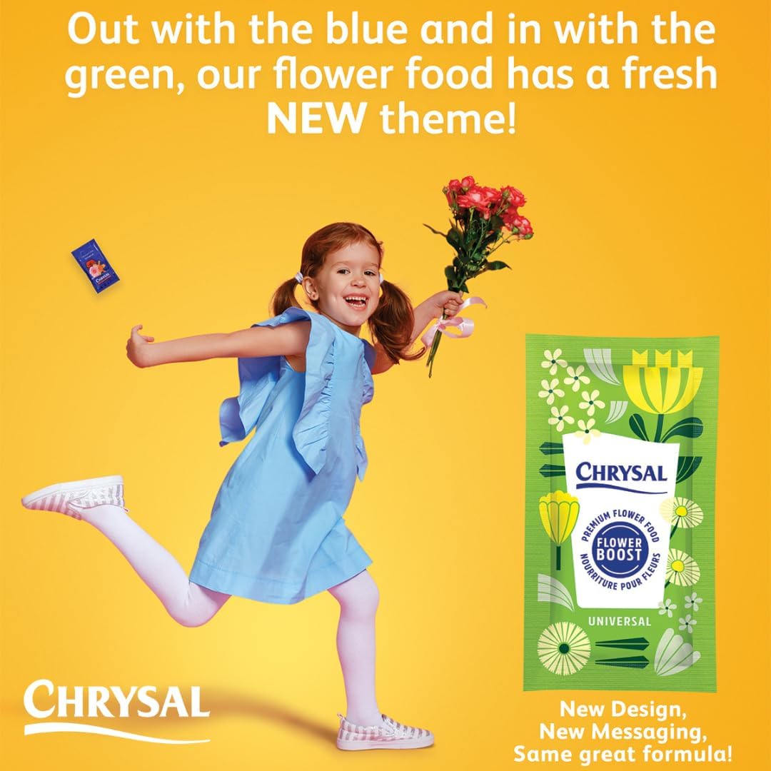 Chrysal Clear Flower Food Packets – Single Packet – Flower Arrangements & Bouquets – Floral Supplies ChrysalAu supplements