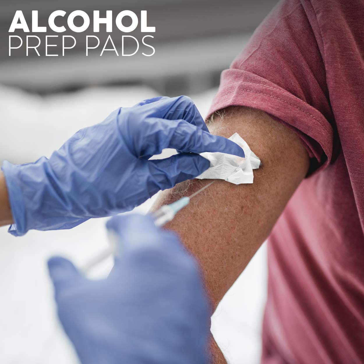 Care Touch Alcohol Wipes - Individually Wrapped Alcohol Prep Pads with 70% Isopropyl Care TouchUS supplements