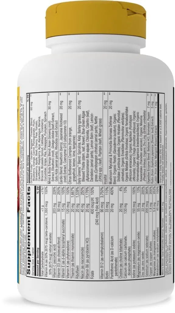 Alive! Once Daily Men's 50+ Ultra - 60 Tablets by Nature's Way Nature's WayAu supplements