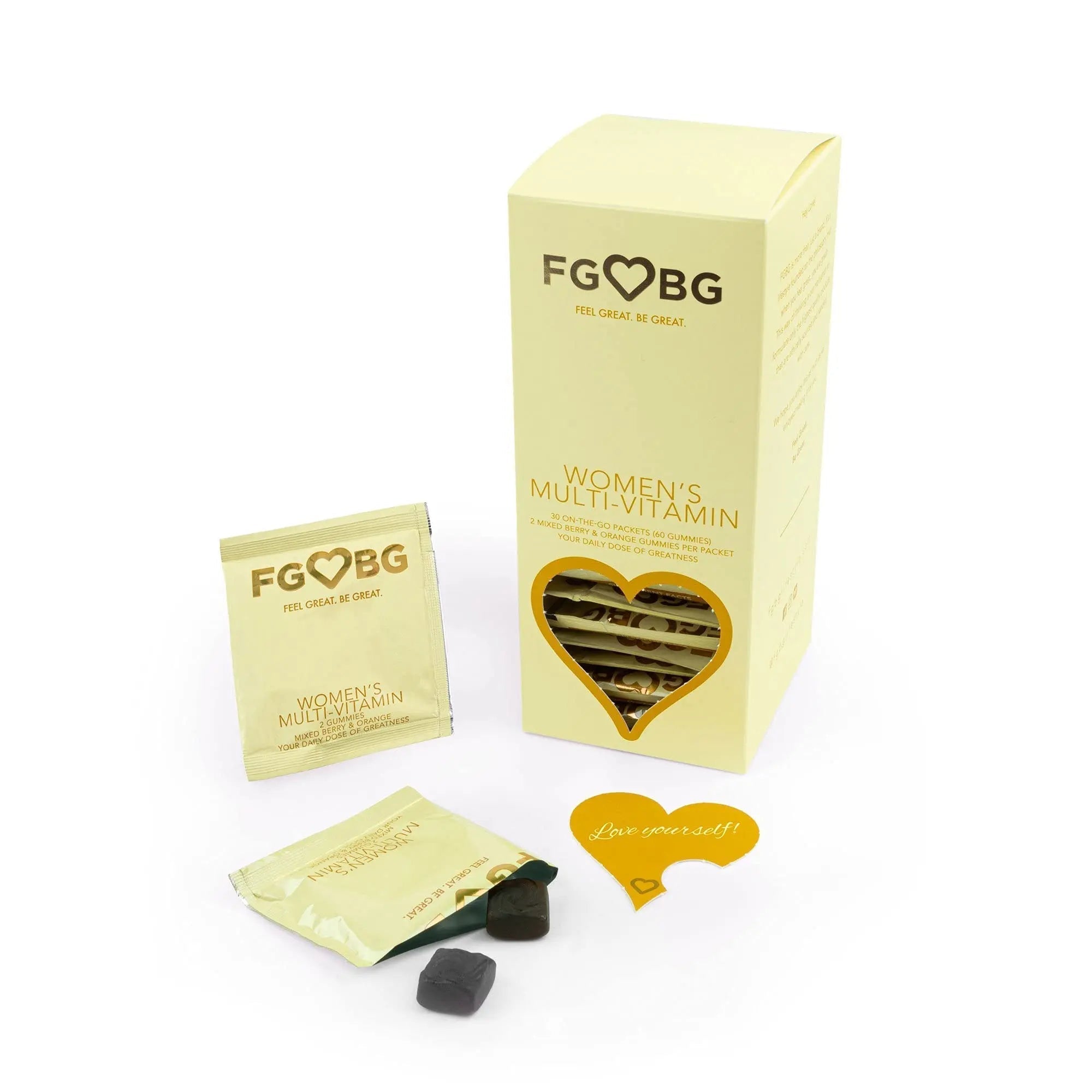 FGBG Women’s Multivitamin Gummies | Vegan All in One Formula | Boost Energy, Brain Function| Cruelty-Free | 30-Day Supply FGBGAu supplements