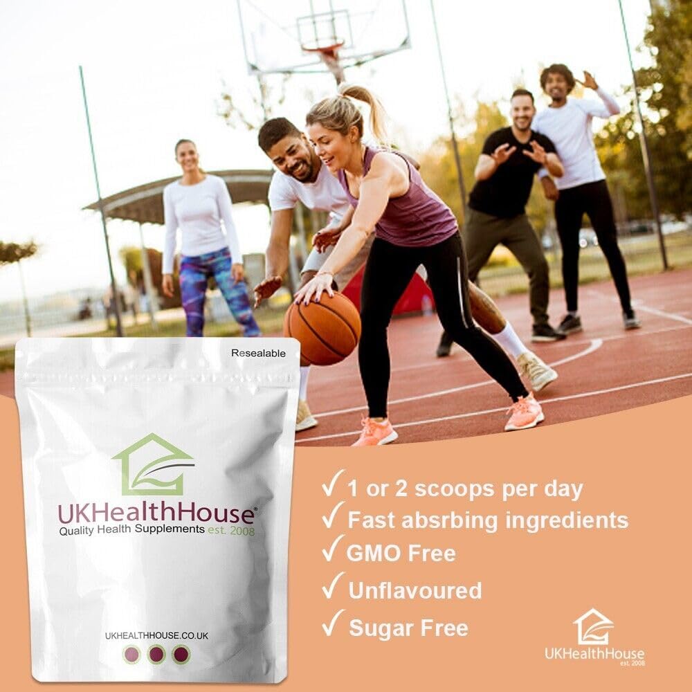 100g UKHealthHouse Collagen Powder, Bovine Collagen Peptides Powder - Collagen Supplements UKHealthHouseUS supplements