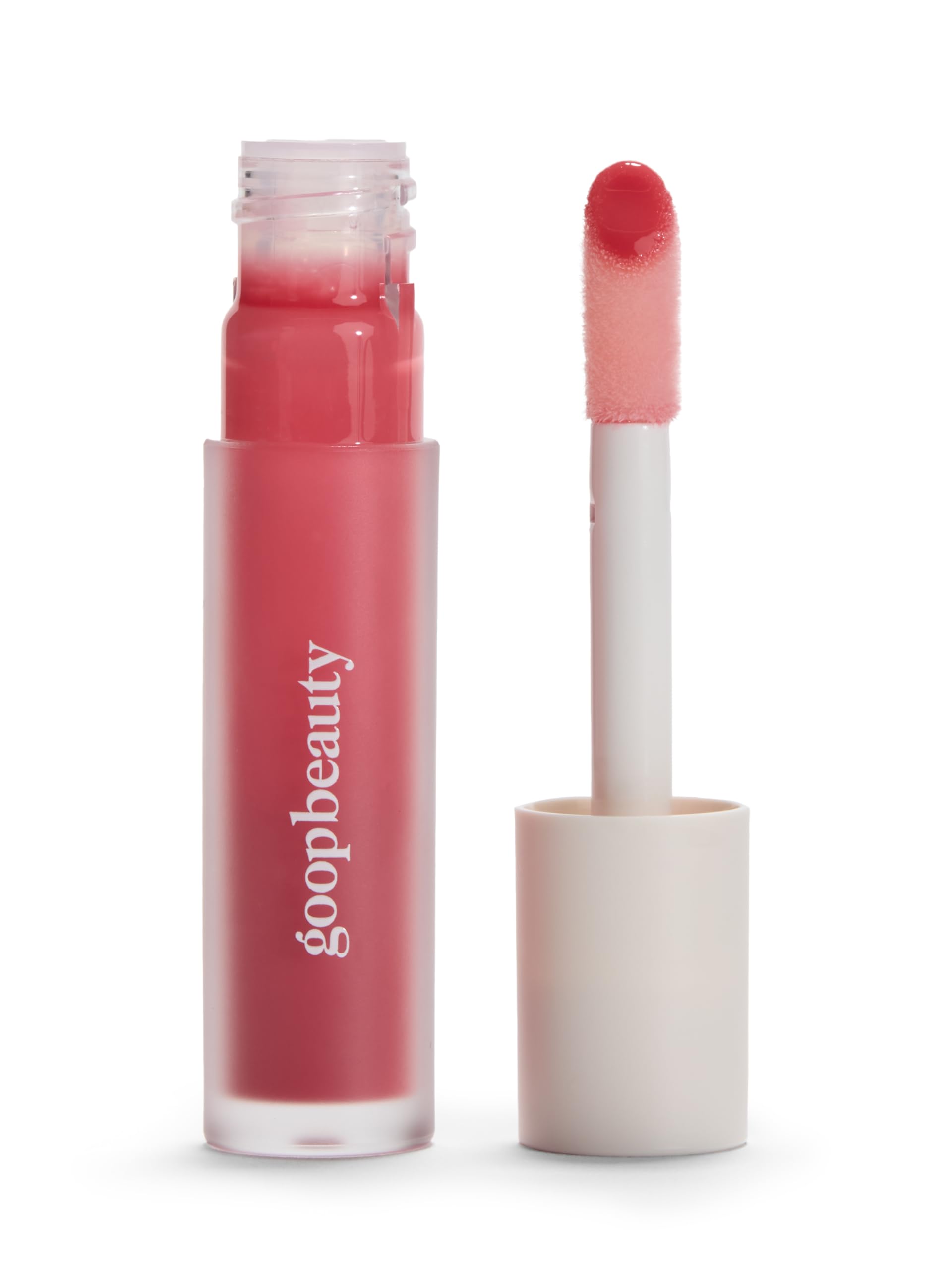goop Beauty Hydra-Barrier Gel Gloss | Hydrating Lip Gloss to Moisturize & Plump Lips | Hyaluronic Acid & Vitamin E | Blossom - Sheer Petal Pink | 0.13 oz goopAu supplements