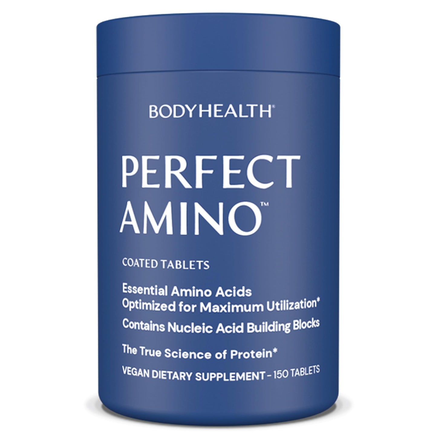 BodyHealth PerfectAmino (150 ct) Easy to Swallow Tablets, Essential Amino Acids Supplement with BCAAs, Vegan Protein for Pre/Post Workout & Muscle Recovery with Lysine BodyHealthUS supplements