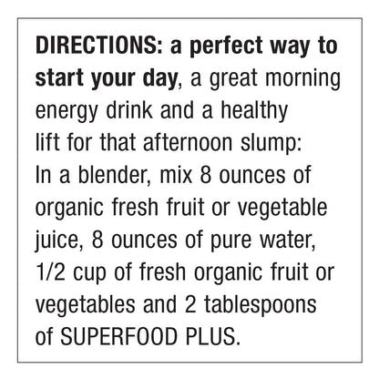 Dr. Schulze’s SuperFood Plus | Vitamin and Mineral Herbal Concentrate | Daily Nutrition Dr. Schulze'sUS supplements