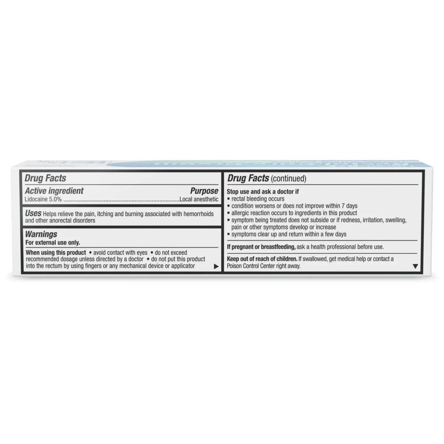 HealthA2Z® Rectal Care Cream | Lidocaine 5% / Local Anesthetic | 28g Tube | Topical Numbing Cream & Other Anorectal Disorders | Relieves Pain, Itching & Burning HealthA2ZAu supplements